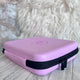 Mini Fancy Band Storage Case Two Colors Available — Case made of PU leather, Nylon, Multi spandex, Lycra Dimensions are W 9 1/4" x L 8 1/4" x H 2 1/4" This item is storage case only bands not inclu...