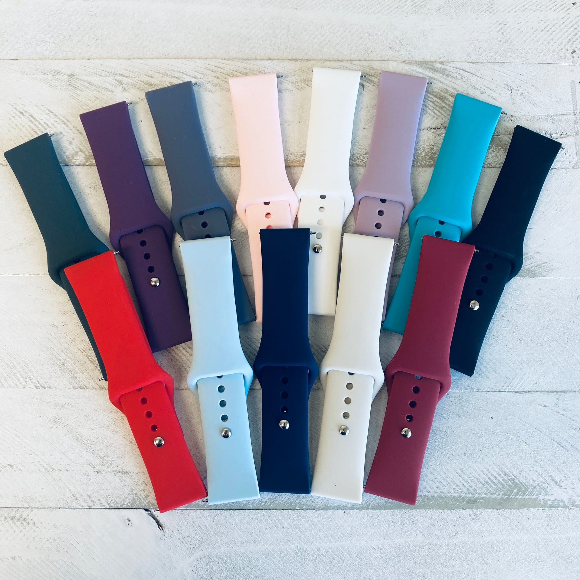 All Silicone Bands For Fitbit Versa 1/2 Fancy Bands
