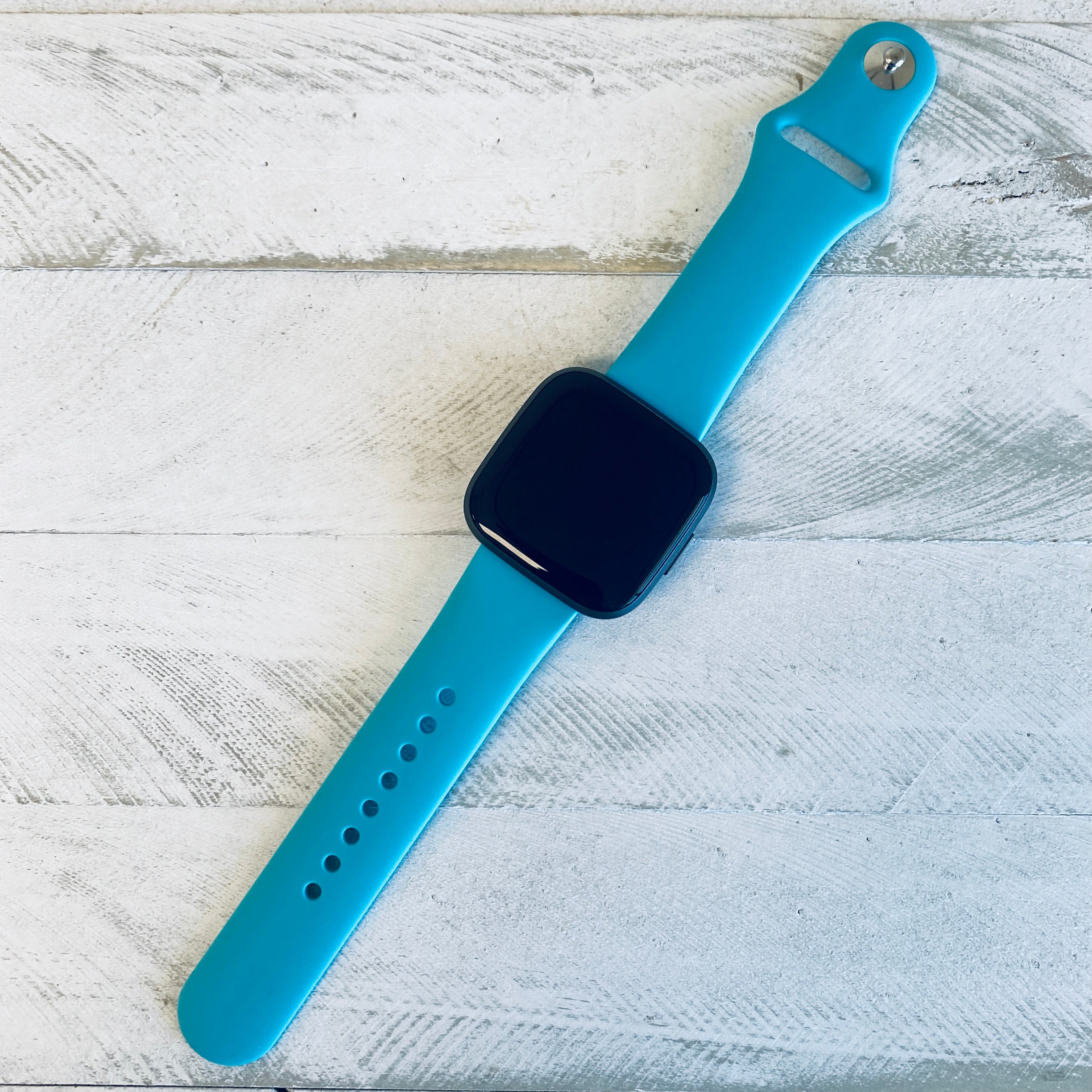 Solid Silicone Band For Fitbit Versa 1/2