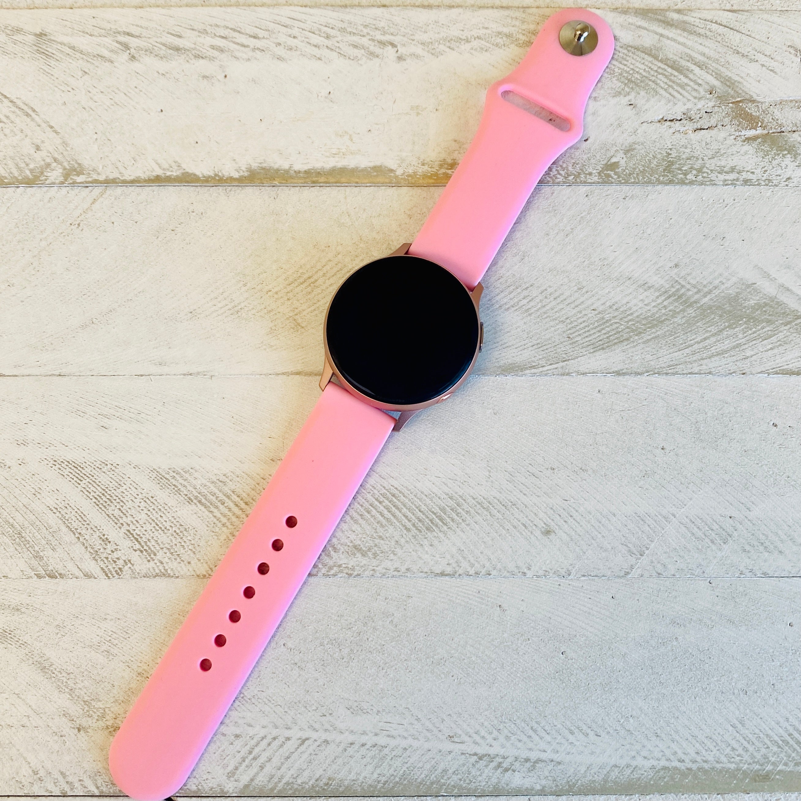 Solid Color Silicone Band For Samsung Watch
