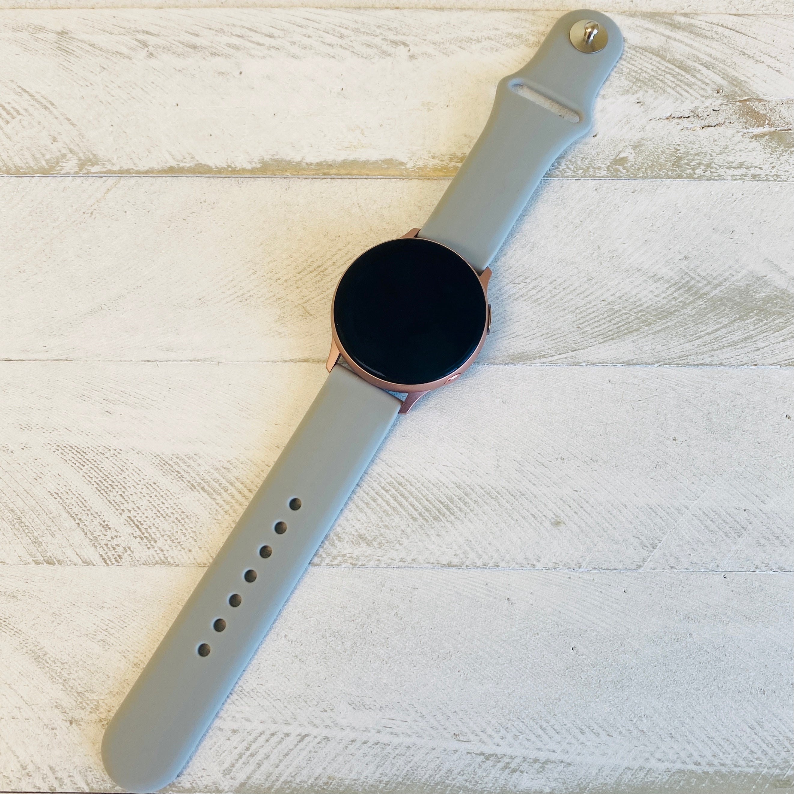 Solid Color Silicone Band For Samsung Watch