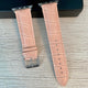 Crocodile Leather Band For Apple Watch Multiple Colors Available - Fancy Bands 