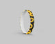 Sunflower Silicone Bracelet Stacks Two Colors Available
