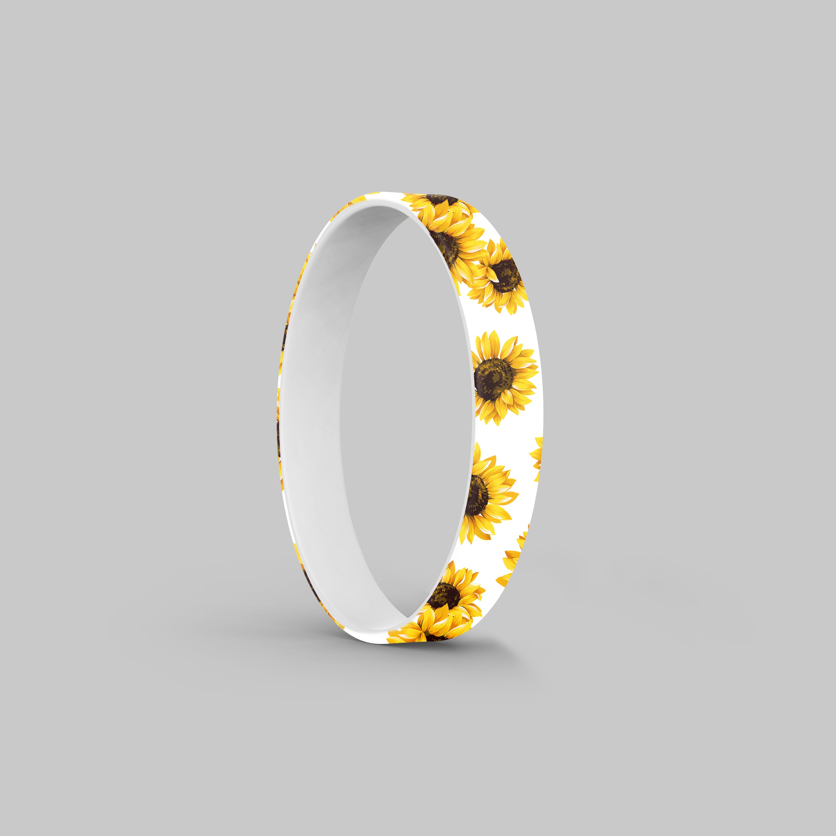 Sunflower Silicone Bracelet Stacks Two Colors Available