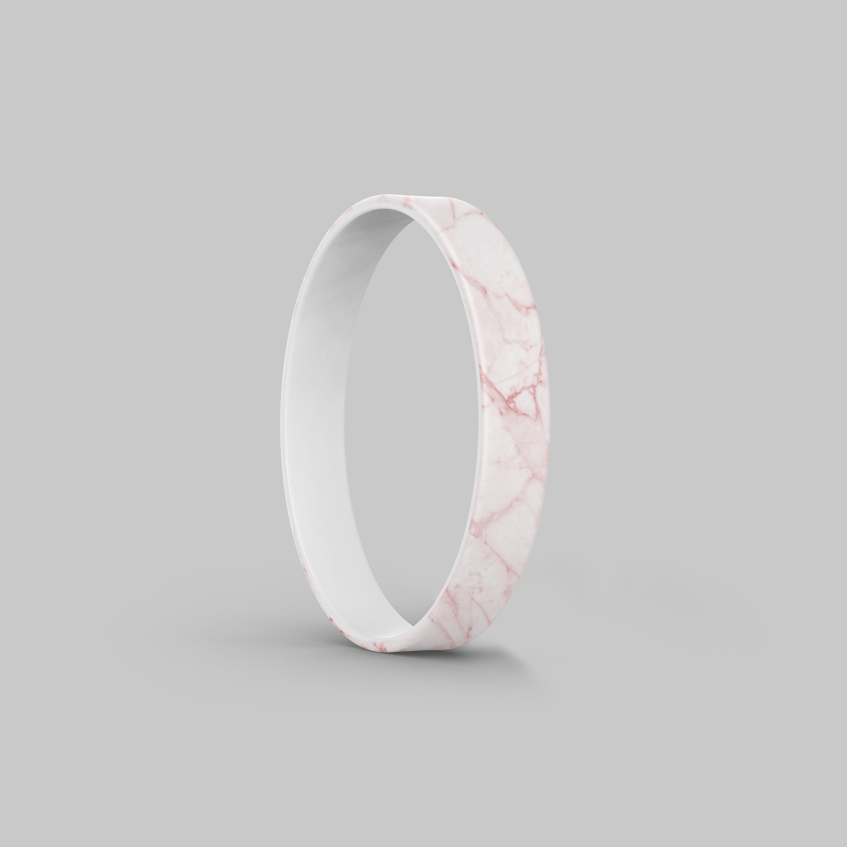 Marble Print Silicone Bracelet Stacks Multiple Colors Available