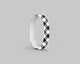 Bull Plaid Silicone Bracelet Stack Two Colors Available - Fancy Bands 