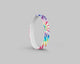 Tie Dye Silicone Bracelet Stacks Multiple Designs Available